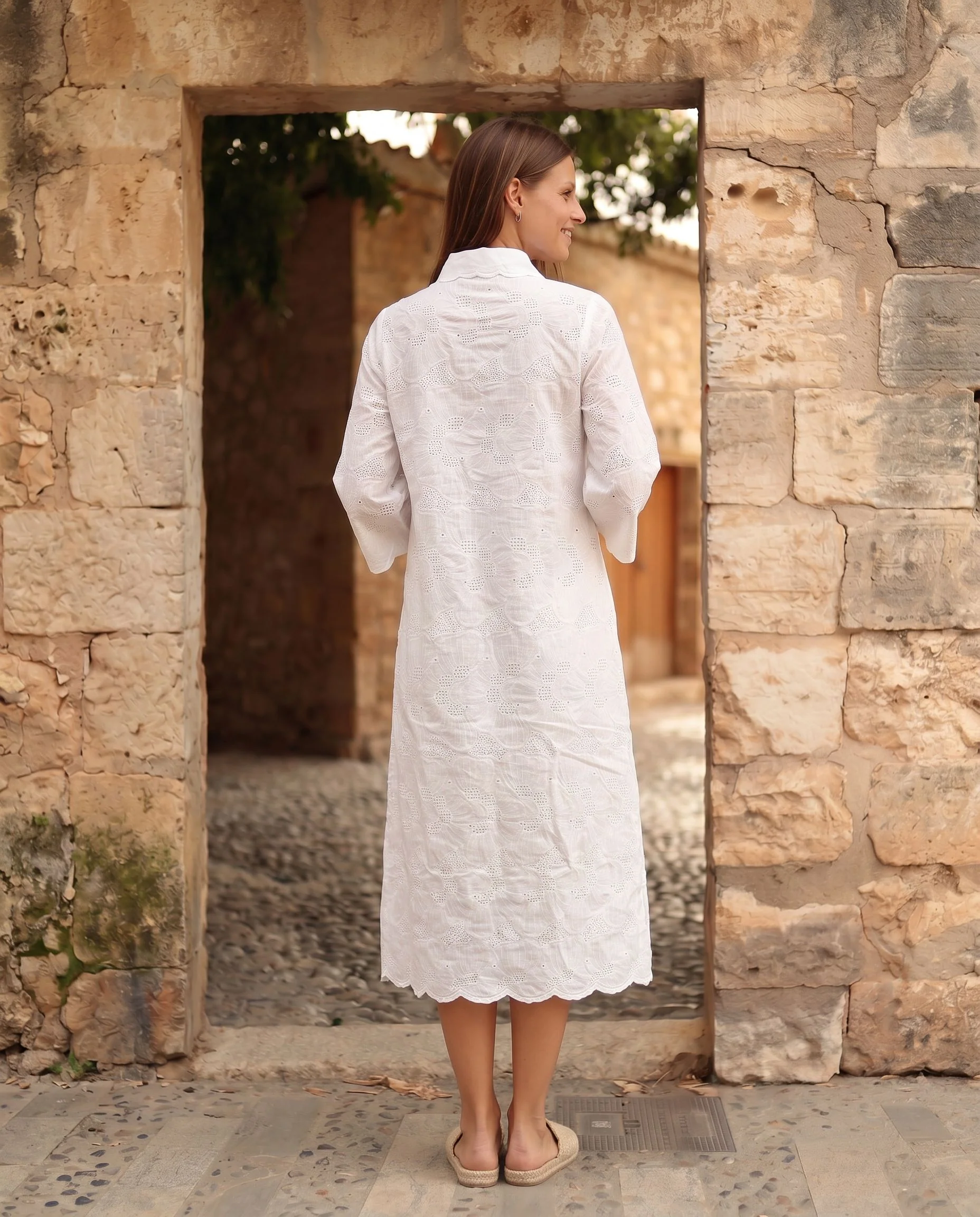 VESTIDO CAMISERO ETNA WW808 - Image 3