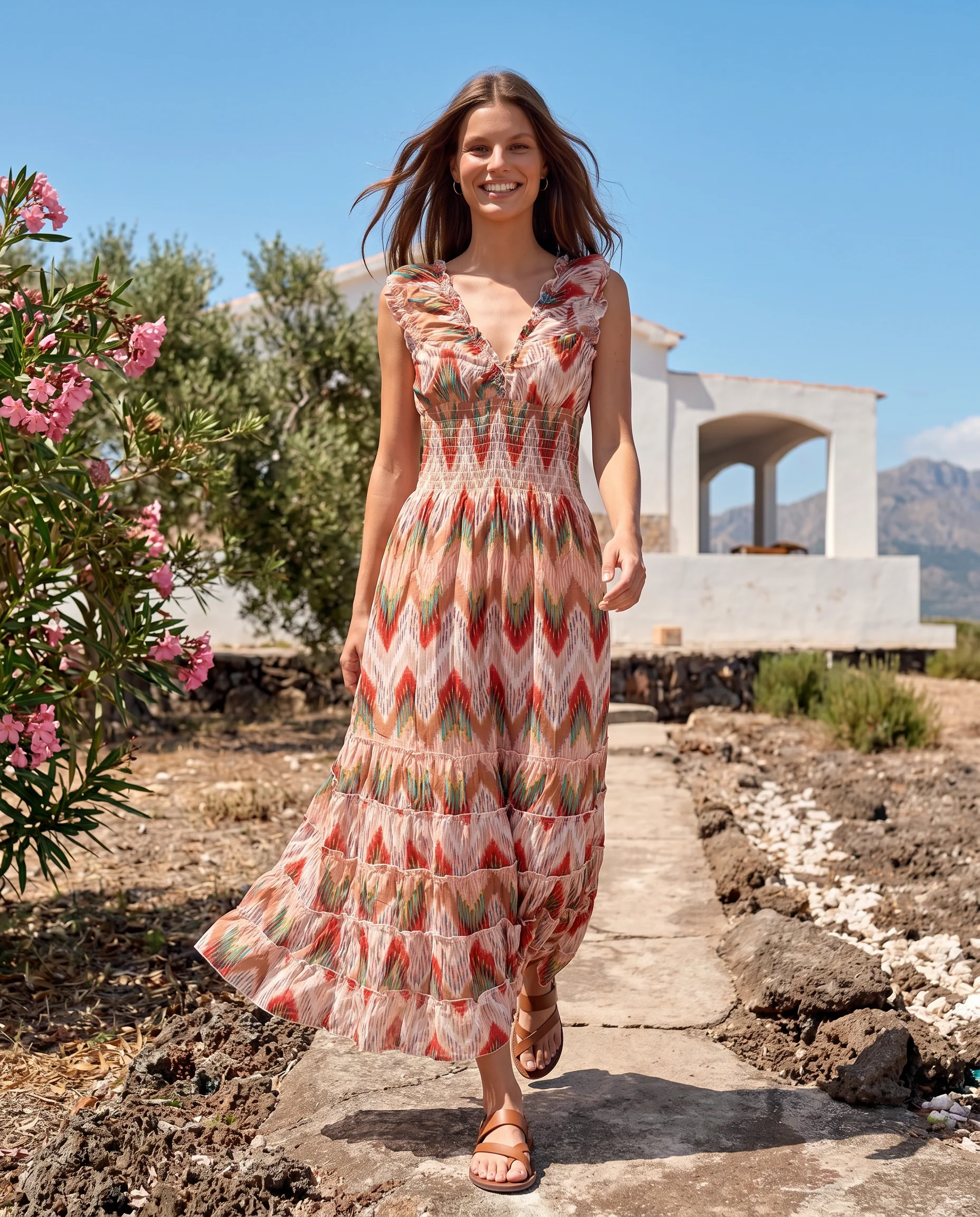 VESTIDO LARGO REINS MF125