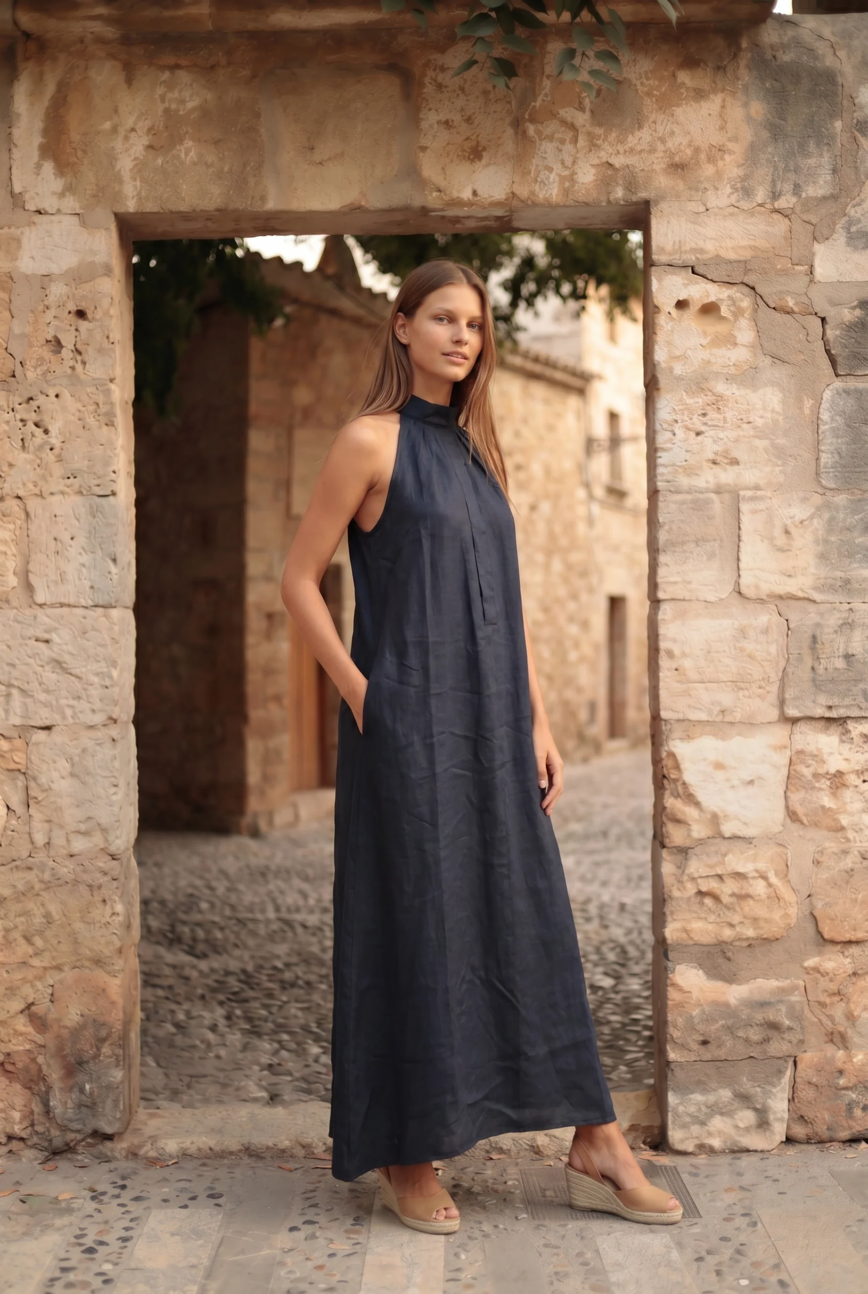 VESTIDO NAVY JE165 - Image 3